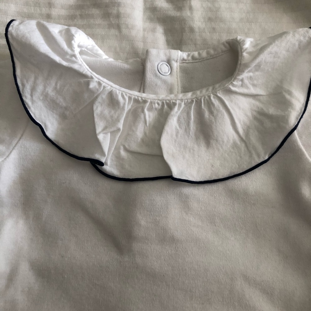 Jacadi collared bodysuit